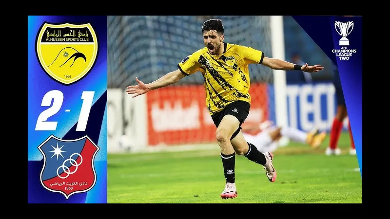 Cầu thủ Al Hussein tấn công mạnh mẽ trước Esteghlal